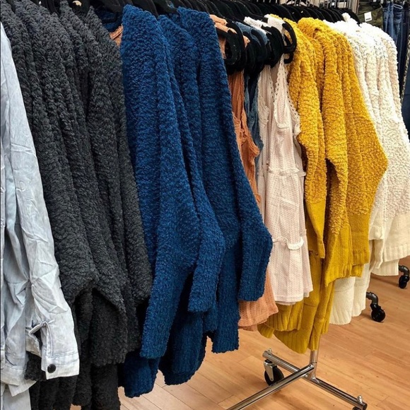 Charcoal and Cream Cardigans - Picture 2 of 3